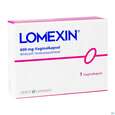 Sie sehen eine Packung Lomexin Vaginalkapseln 600mg 1st, Produktbild: 02 Lomexin Vaginalkapseln 600mg 1st, A-Nr.: 1344457 - 02