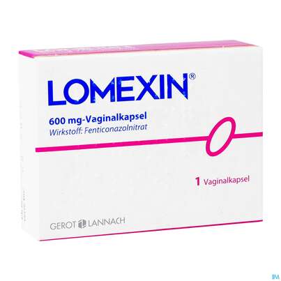 Lomexin Vaginalkapseln 600mg 1st, A-Nr.: 1344457 - 02