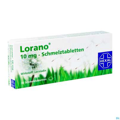 Lorano Schmelztabl 10mg 30st, A-Nr.: 3545384 - 02