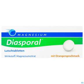 Magnesium-diasporal Lutschtabl 50st, A-Nr.: 1306238 - 01