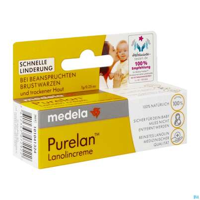 Medela Pure Lan Brustwarzencreme 7g, A-Nr.: 2048643 - 05