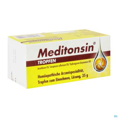 Sie sehen eine Packung Meditonsin Tropfen 35g, Produktbild: 03 Meditonsin Tropfen 35g, A-Nr.: 1336995 - 03