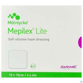 Wundverband Mepilex Silikon Lite 10x 10cm 5st, A-Nr.: 2829903 - 01