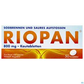 Riopan Kautabl 800mg 50st, A-Nr.: 1255009 - 01