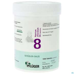 Schuess 8 Na Chl D 6 Pflu 250g, A-Nr.: 3703742 - 01