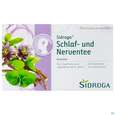 Sie sehen eine Packung Sidroga Tee Doppelkammerbeutel Schlaf +nerventee 20st, Produktbild: 01 Sidroga Tee Doppelkammerbeutel Schlaf +nerventee 20st, A-Nr.: 3903984 - 01