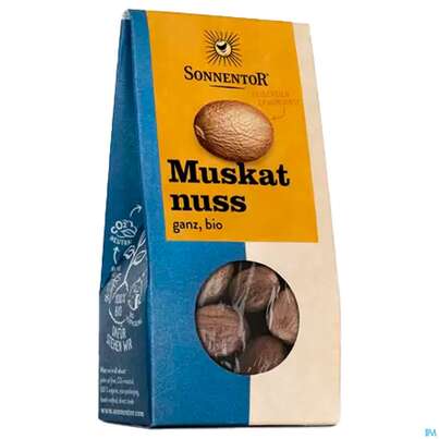 Sonnentor Bio Muskatnuesse Ganz 00365 25g, A-Nr.: 3740281 - 02