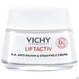 Sie sehen eine Packung Vichy Liftactiv Hyaluron Creme Ohne Duftstoffe 50ml, Produktbild: 10 Vichy Liftactiv Hyaluron Creme Ohne Duftstoffe 50ml, A-Nr.: 5686290 - 10