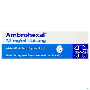 Ambrohexal Loesung 7,5mg/ml 50ml, A-Nr.: 1351322 - 01