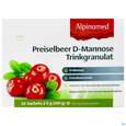 D-mannose Trinkgranulat -alpinamed Preiselbeer Sachets 20st, A-Nr.: 5451782 - 01