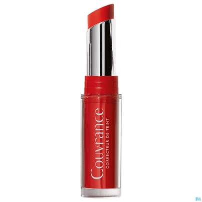 Sie sehen eine Packung Avène Couvrance Getönter Lippenbalsam Rot Éclat 3g, Produktbild: 05 Avène Couvrance Getönter Lippenbalsam Rot Éclat 3g, A-Nr.: 5087767 - 05