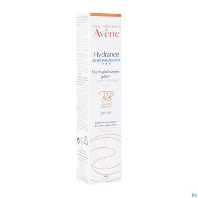 Sie sehen eine Packung Avene Hydrance Bb F30 Reichhaltig 40ml, Produktbild: 06 Avene Hydrance Bb F30 Reichhaltig 40ml, A-Nr.: 5179067 - 06
