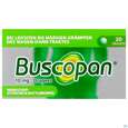 Sie sehen eine Packung Buscopan Drag 10mg Blist 20st, Produktbild: 01 Buscopan Drag 10mg Blist 20st, A-Nr.: 5506158 - 01