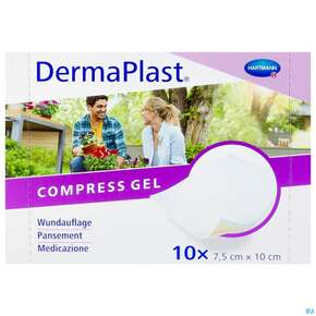 Dermaplast Compress Gel 7,5x10cm 10st, A-Nr.: 4337179 - 01