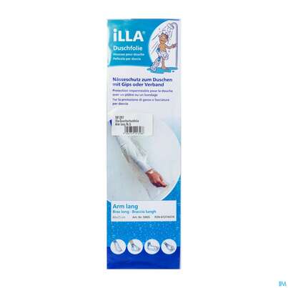 Duschschutz Illa +klebeverschluss Arm 5st, A-Nr.: 0878197 - 02