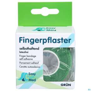 Easyplast Med Fingerpflaster 2,5cmx 5m Gruen 1st, A-Nr.: 5723677 - 01