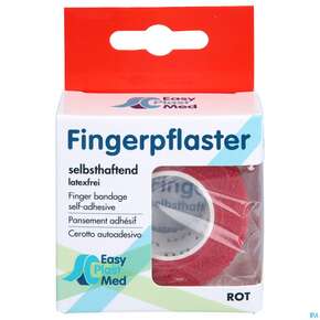 Easyplast Med Fingerpflaster 2,5cmx 5m Rot 1st, A-Nr.: 5723708 - 01