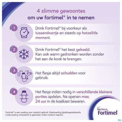 Sie sehen eine Packung Fortimel/compact/2.4 125ml Vitalflasche Banane 4st, Produktbild: 10 Fortimel/compact/2.4 125ml Vitalflasche Banane 4st, A-Nr.: 4293944 - 10