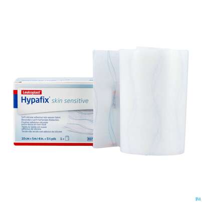 Wundverband Hypafix/skin/sensitive Fixierverband/silikon 5mx10cm 7996602 1st, A-Nr.: 4605131 - 04