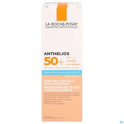 Sie sehen eine Packung Sonnenprodukte La Roche Posay Anthelios 50+/bb Creme Duft Neu 50ml, Produktbild: 01 Sonnenprodukte La Roche Posay Anthelios 50+/bb Creme Duft Neu 50ml, A-Nr.: 4397164 - 01