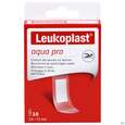 Sie sehen eine Packung Wundpflaster Leukoplast/aqua Pro Wasserdicht 19x72mm 10st, Produktbild: 01 Wundpflaster Leukoplast/aqua Pro Wasserdicht 19x72mm 10st, A-Nr.: 4369073 - 01