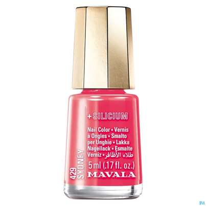Sie sehen eine Packung Mavala Nagellacke +si 429 Sydney 5ml, Produktbild: 01 Mavala Nagellacke +si 429 Sydney 5ml, A-Nr.: 5617308 - 01