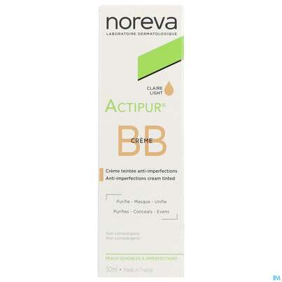 Noreva Actipur Bb Creme Hell 30ml, A-Nr.: 5218815 - 01