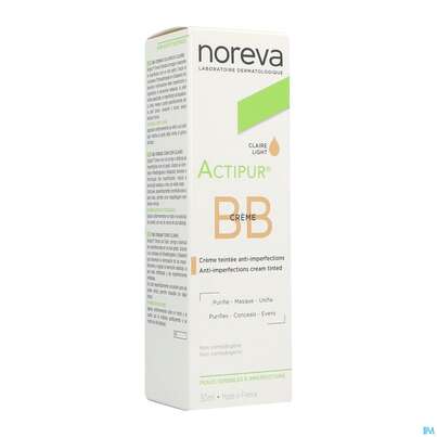 Noreva Actipur Bb Creme Hell 30ml, A-Nr.: 5218815 - 02