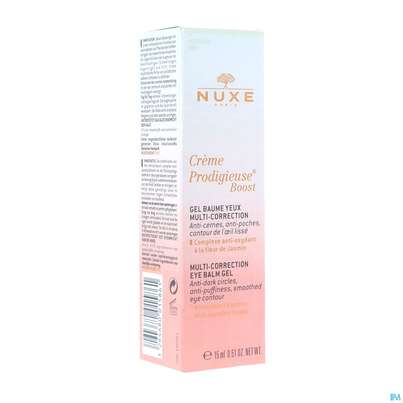 Sie sehen eine Packung Nuxe Creme/prodigieuse Boost Multi-correction Augenkonturengel 15ml, Produktbild: 04 Nuxe Creme/prodigieuse Boost Multi-correction Augenkonturengel 15ml, A-Nr.: 5095531 - 04