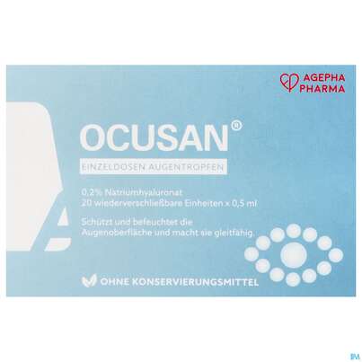 Augentropfen Ocusan 0,5ml 20st, A-Nr.: 3662807 - 01