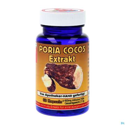 Sie sehen eine Packung Poria Cocos Extrakt Kapseln 60st, Produktbild: 02 Poria Cocos Extrakt Kapseln 60st, A-Nr.: 4143334 - 02