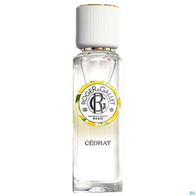 Sie sehen eine Packung Roger&gallet Cédrat Duftendes Wohlfühl-wasser 30ml, Produktbild: 02 Roger&gallet Cédrat Duftendes Wohlfühl-wasser 30ml, A-Nr.: 5668837 - 02