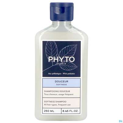 Sie sehen eine Packung Shampoon Phyto Softness 250ml, Produktbild: 02 Shampoon Phyto Softness 250ml, A-Nr.: 5771334 - 02