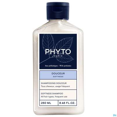 Sie sehen eine Packung Shampoon Phyto Softness 250ml, Produktbild: 03 Shampoon Phyto Softness 250ml, A-Nr.: 5771334 - 03