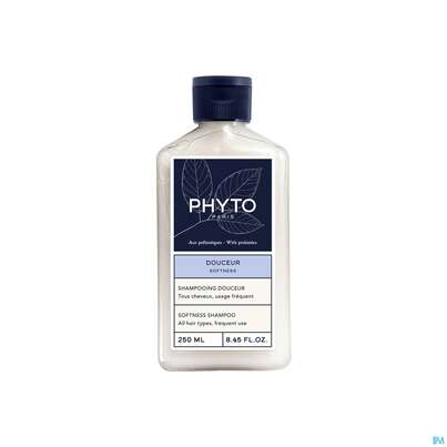 Sie sehen eine Packung Shampoon Phyto Softness 250ml, Produktbild: 04 Shampoon Phyto Softness 250ml, A-Nr.: 5771334 - 04
