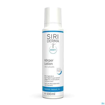 Siriderma Koerperlotion Ohne Duftstoffe 200ml, A-Nr.: 3849718 - 02