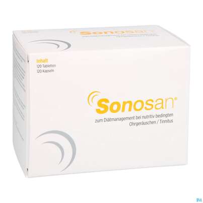 Sonosan Tabl 120 +kapseln 120 1pk, A-Nr.: 3825600 - 02