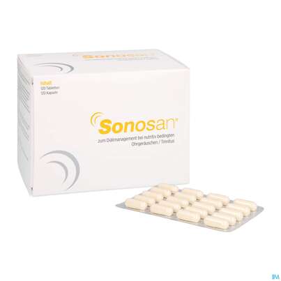 Sonosan Tabl 120 +kapseln 120 1pk, A-Nr.: 3825600 - 04