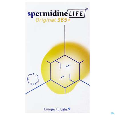 Spermidinelife/original Weizenkeimextrakt Kapseln Hohem Spermidingehalt 2mg Spd 365+ Glasfl. 60st, A-Nr.: 5670886 - 01