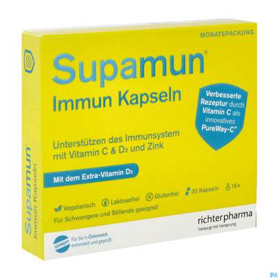 Supamun Immun Kapseln 30st, A-Nr.: 5091042 - 02