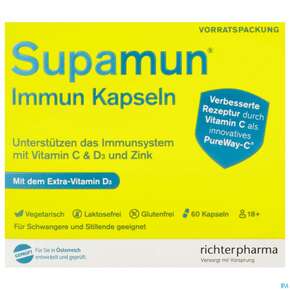 Supamun Immun Kapseln 60st, A-Nr.: 5092395 - 01