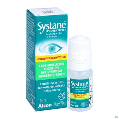 Augentropfen Systane/hydration Benetzungstropfen Unkonserviert 10ml, A-Nr.: 5423662 - 05