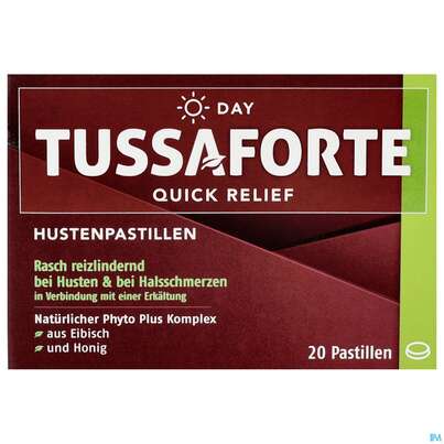 Tussaforte Hustenpastillen Quick Relief Day 20st, A-Nr.: 5599220 - 01