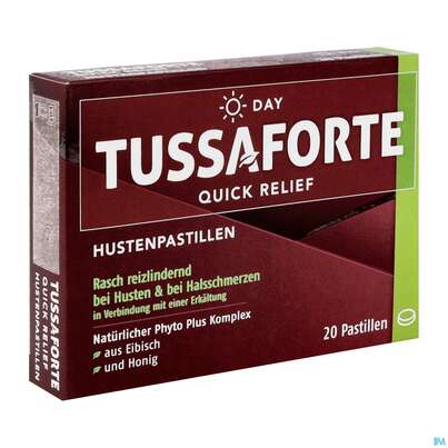 Tussaforte Hustenpastillen Quick Relief Day 20st, A-Nr.: 5599220 - 02