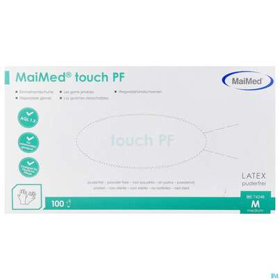 Untersuchungshandschuhe Latex Unsteril Puderfrei Grip Light M 26759 100st, A-Nr.: 2066730 - 01