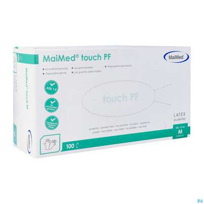 Untersuchungshandschuhe Latex Unsteril Puderfrei Grip Light M 26759 100st, A-Nr.: 2066730 - 03