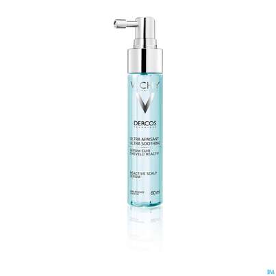 Sie sehen eine Packung Vichy Dercos Ultra Sensitiv Serum 60ml, Produktbild: 02 Vichy Dercos Ultra Sensitiv Serum 60ml, A-Nr.: 4733596 - 02