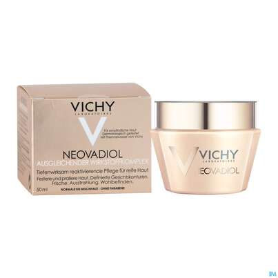 Sie sehen eine Packung Vichy Neovadiol Tagespflege Normale Haut Alt 50ml, Produktbild: 04 Vichy Neovadiol Tagespflege Normale Haut Alt 50ml, A-Nr.: 4345581 - 04
