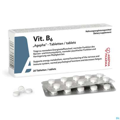 Vitamin B6 Tabl Dl 20st, A-Nr.: 4338167 - 05