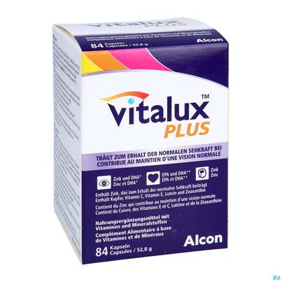 Vitalux Plus Kapseln 84st, A-Nr.: 5713704 - 03